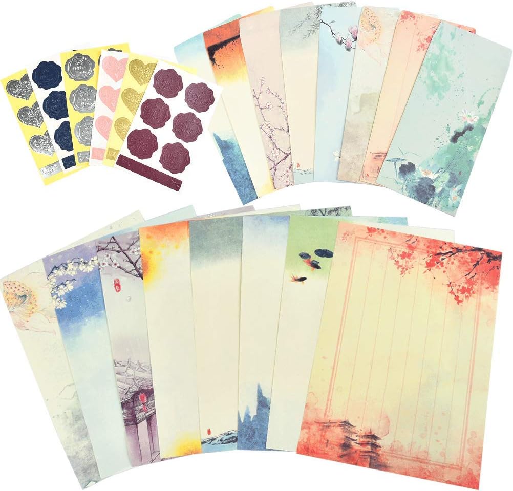 Vintage Writing Paper A4 Letter Writing Paper Letter Sets, Writing