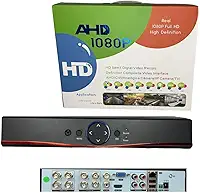 Gravador DVR 8 Canais Full HD 1080p, 5em1, Preto, USB, AHD, Bivolt 127/220V