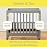 BreathableBaby Mini Crib Breathable Mesh Liner, Classic 3mm Mesh, White, Size 4M Covers 4 Sides FITS MINI Cribs with 38x24 Mattress ONLY