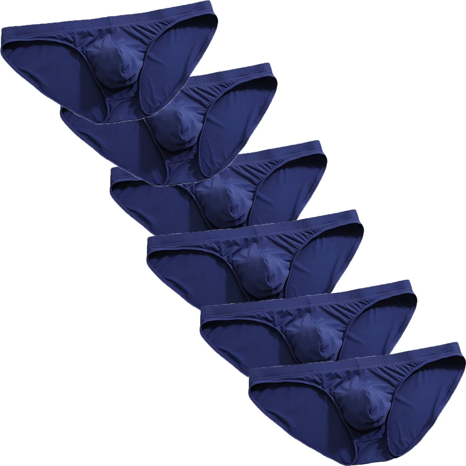Faringoto Ultra Leggero e Traspirante Ice Silk Uomo Traspirante Micro Mesh Slip Relax di Notte Mutande