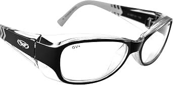 Global Vision Eyewear Safety Glasses Series in Clear UV400 Filter & ANSI Z87.1-2010 Standards