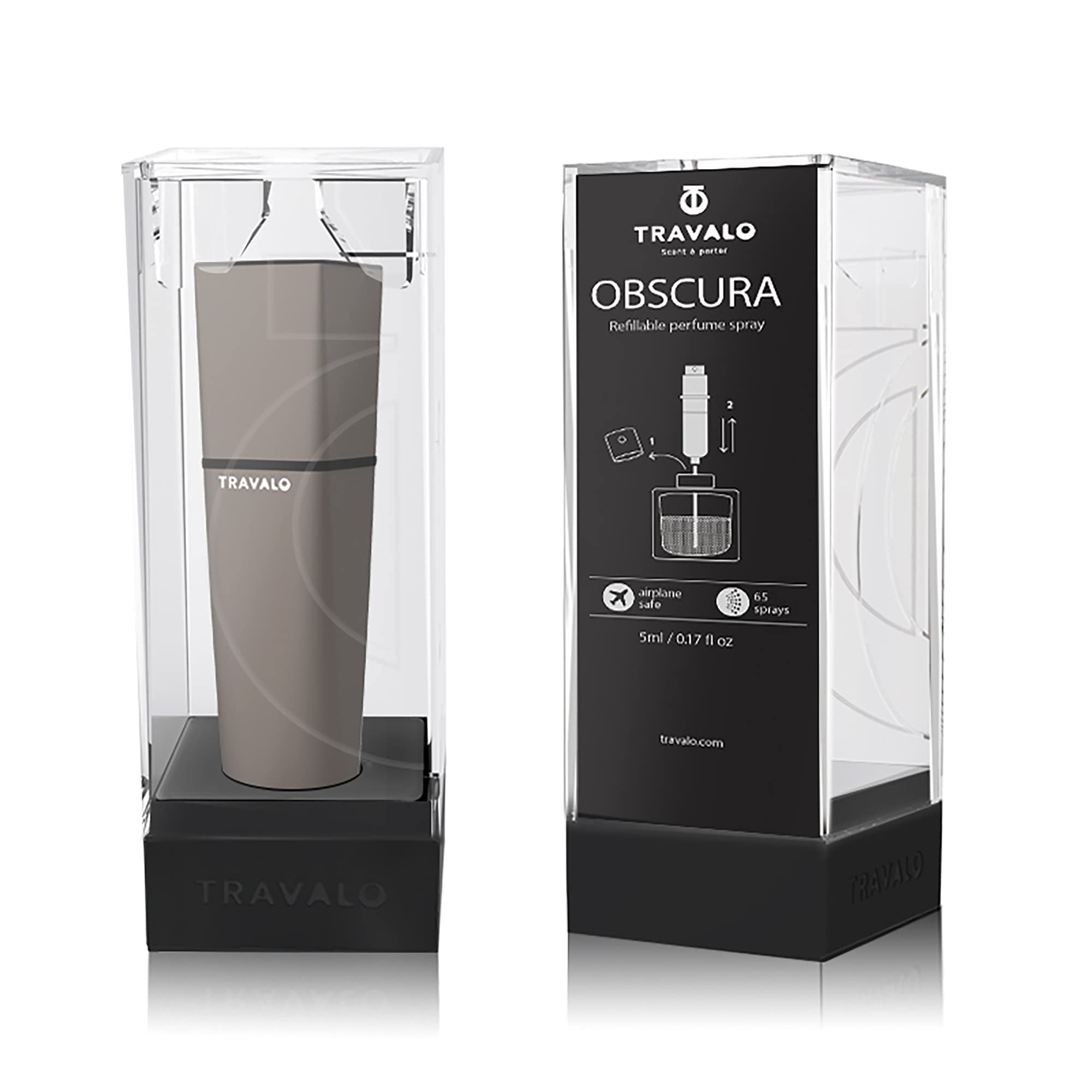 Travalo Obscura Grey Atomizer