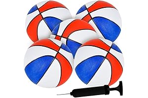 Harlem Globetrotters Officially Licensed Mini Basketball (5 Pack): Experience the Magic with...