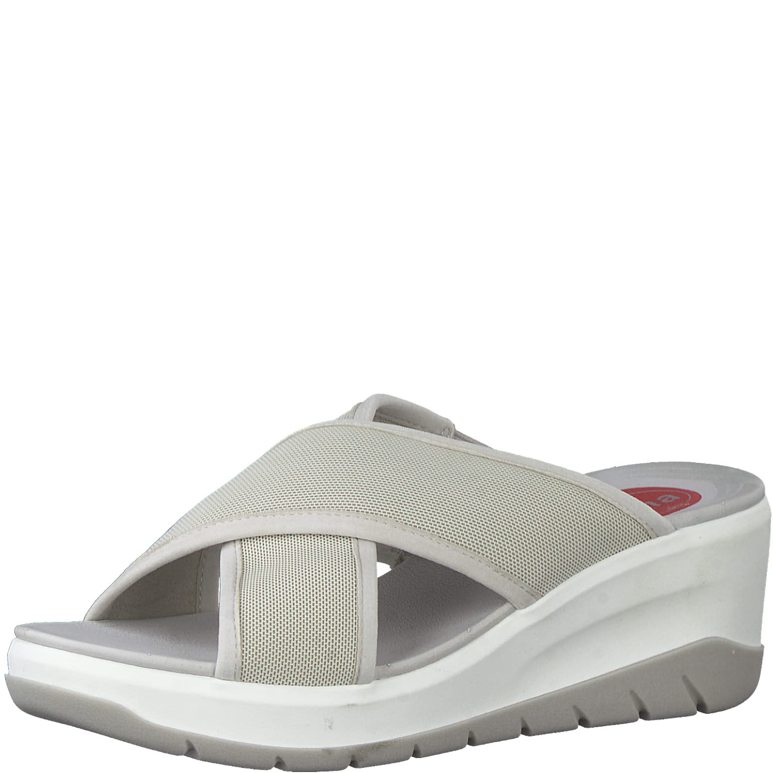 Jana Softline Women's 8-8-27260-20 Mules, LT.Grey, 40 EU, Lt Grey, 8 UK