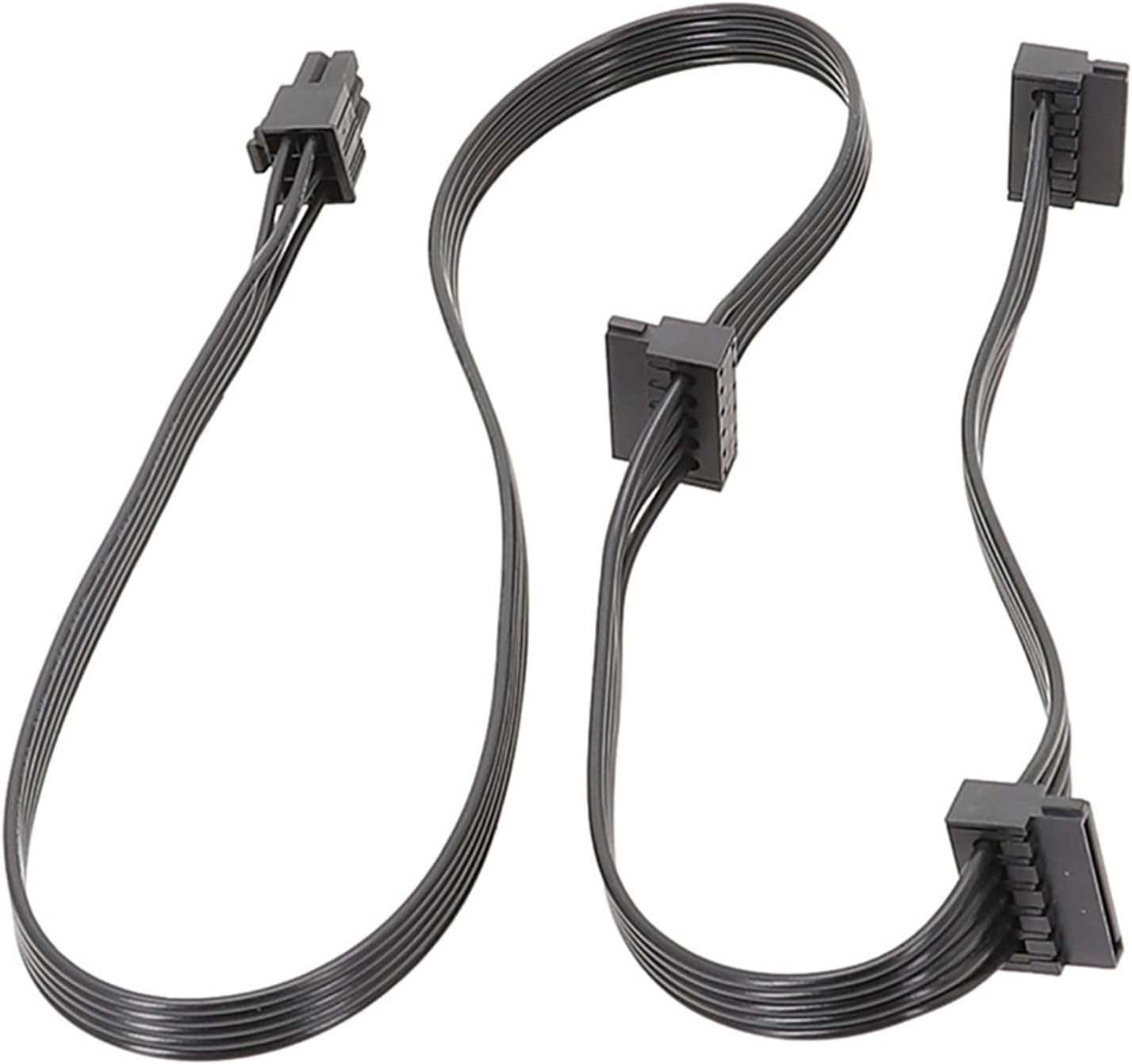 Convenient 6Pin To SATAX3 Power Cable Compatible For RM RMX Power Modulars SATAPower Supply Cable Replacement Computer And Office