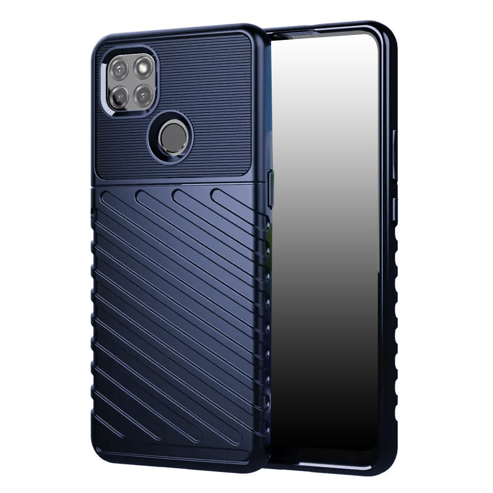 Casotec Shockproof Back Cover Case for Motorola Moto G9 Power 4G | 360 Degree Protection | Protective Design | Anti-Scratch Tough Slim TPU Case for Motorola Moto G9 Power 4G (Blue) (B0CFJSCXQL) Amazon Price History, Amazon Price Tracker