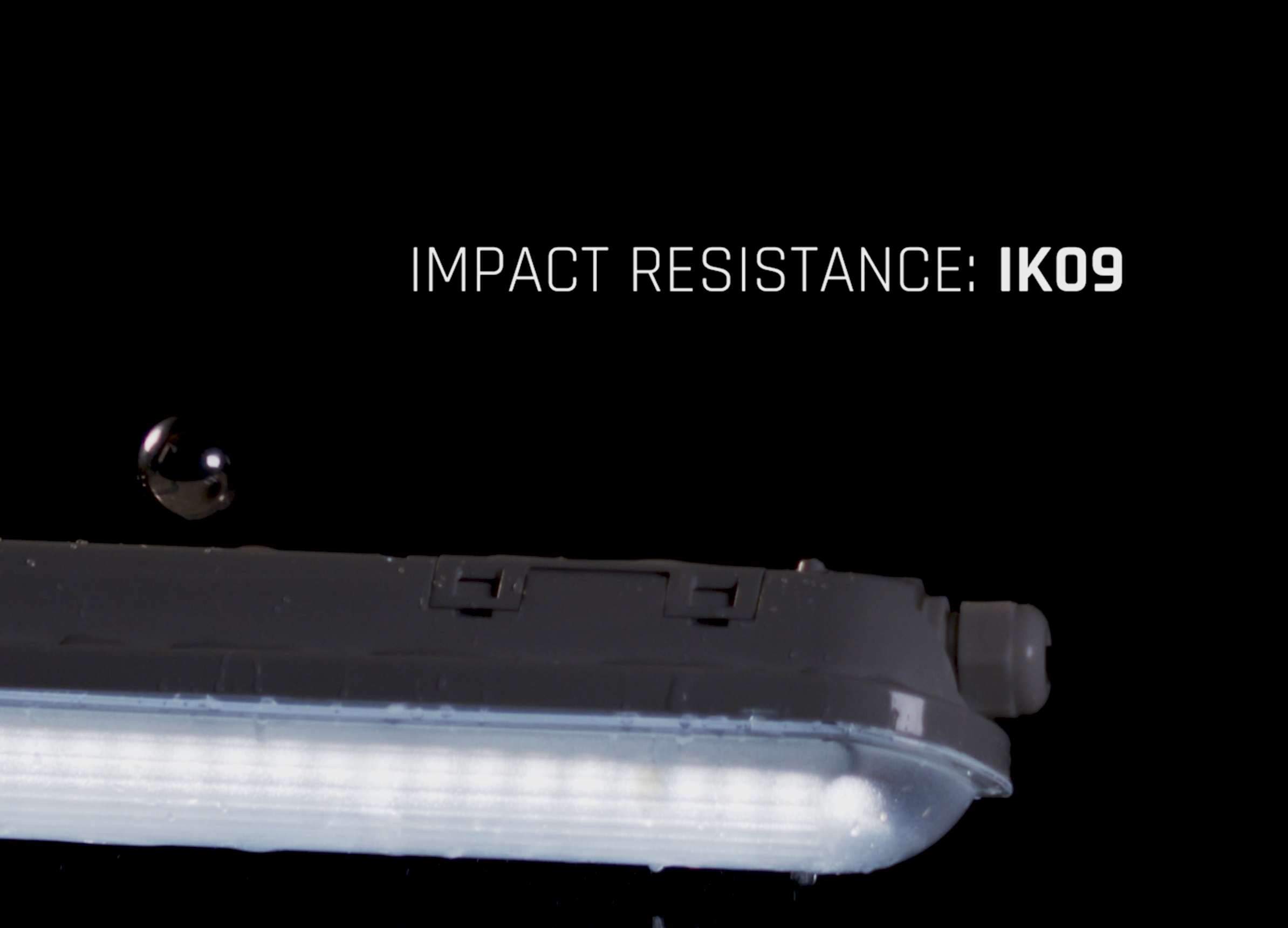 ChiliTec Lampada Da Soffitto A LED Per Ambienti Umidi, Con Passaggio, IP65, 230 V, Illuminazione Per Vasca Da Bagno, Garage, Cantina, Bianco Neutro, Lunghezza 60 Cm - Foto 10