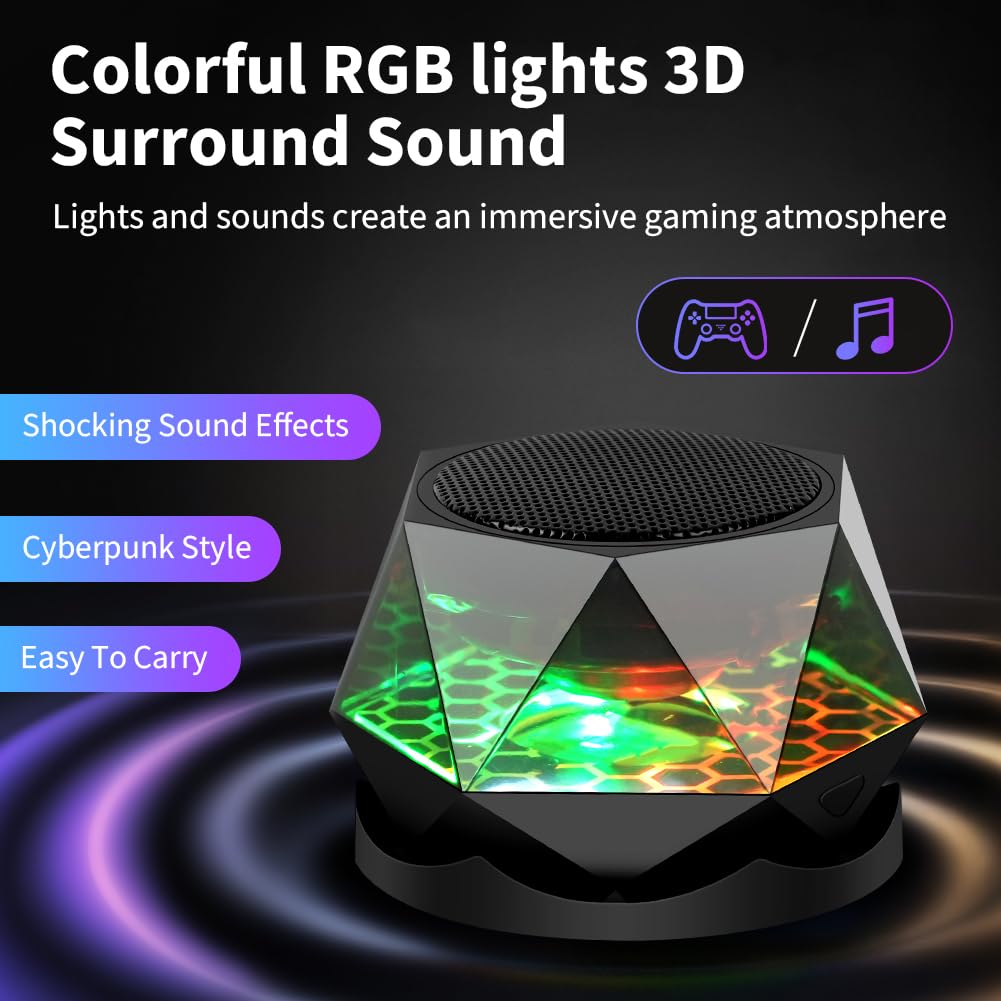 Casse Bluetooth G200 Magnetica Con Luci LED, Mini Altoparlante Portatile 5W, Attacco MagSafe E Superficie Metallica, Per IPhone E Android