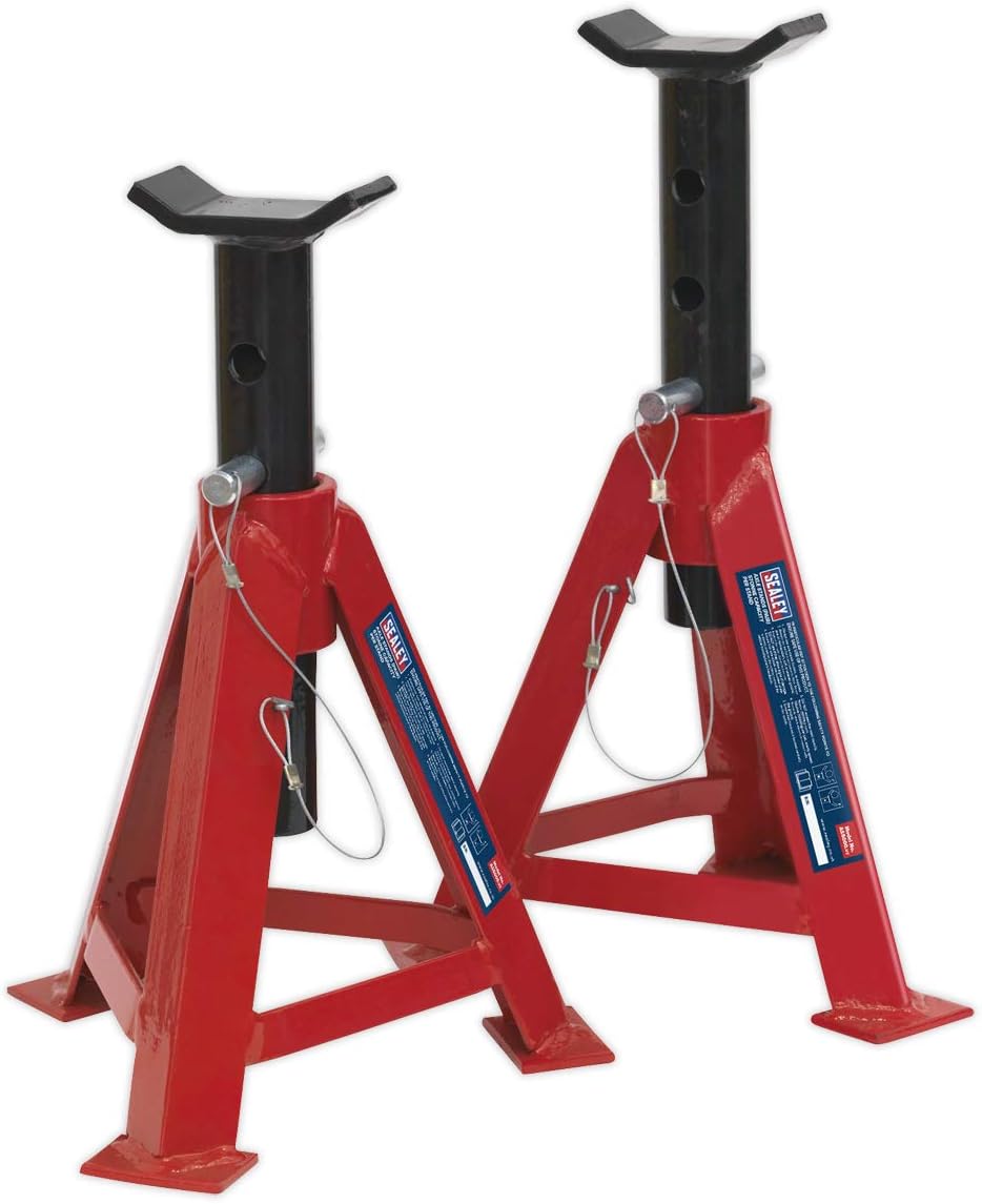 Sealey AS5000 Axle Stands (Pair) 5tonne Capacity per Stand
