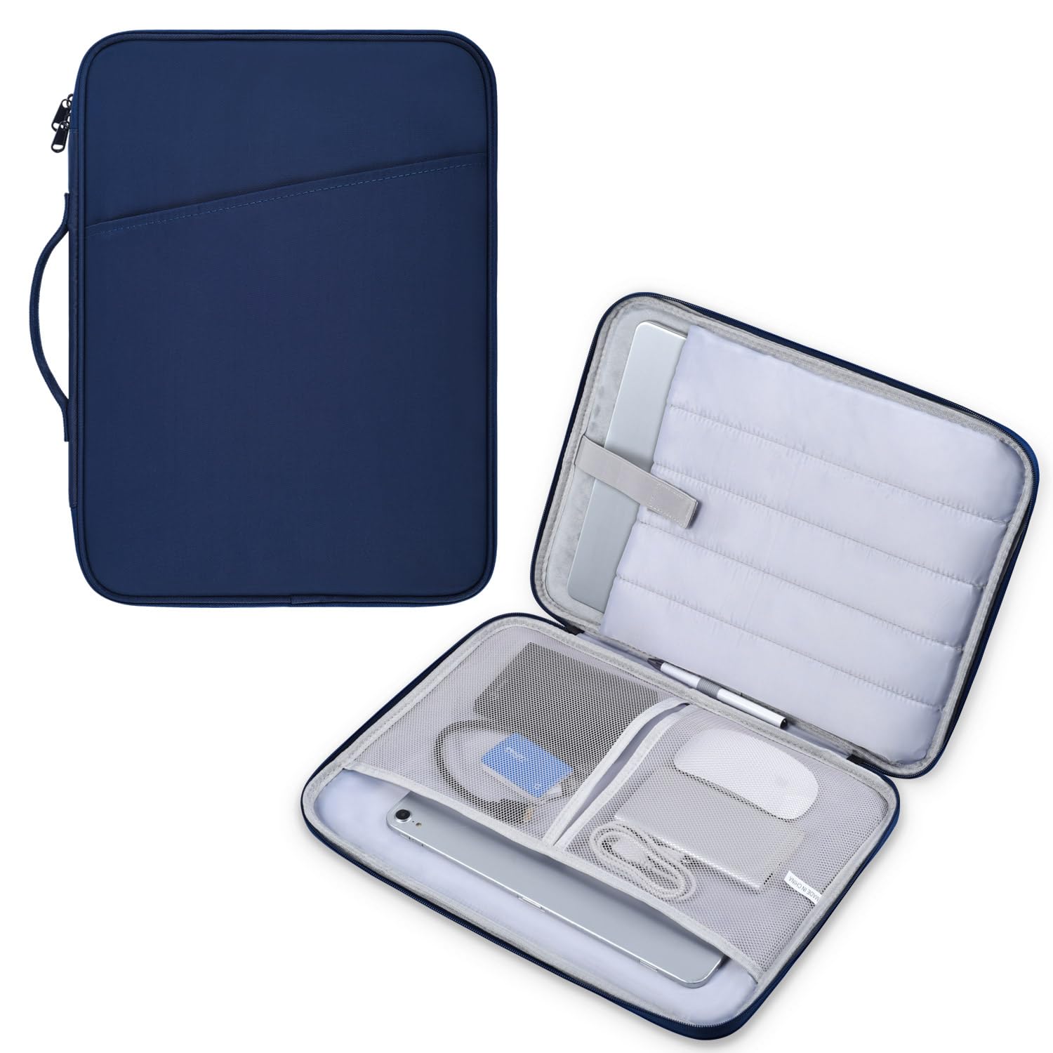 Protective Laptop Sleeve Bag for MacBook Pro 14 inch with M5 M4 M3 M2 M1 Chips Pro Max A3434 A3112 A3401 A3185 A2992 A2918 A2779 A2442 2024-2021,