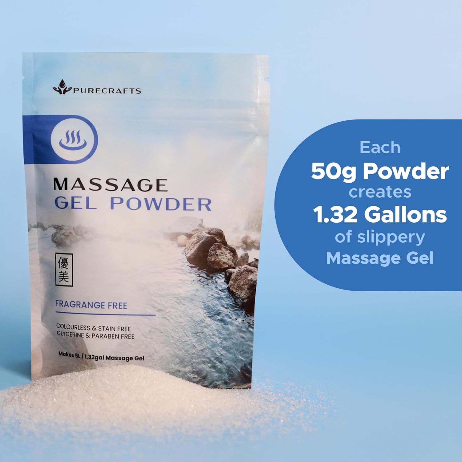 La Palm Massage Lotion 1 Gallon (Coconut Cream)