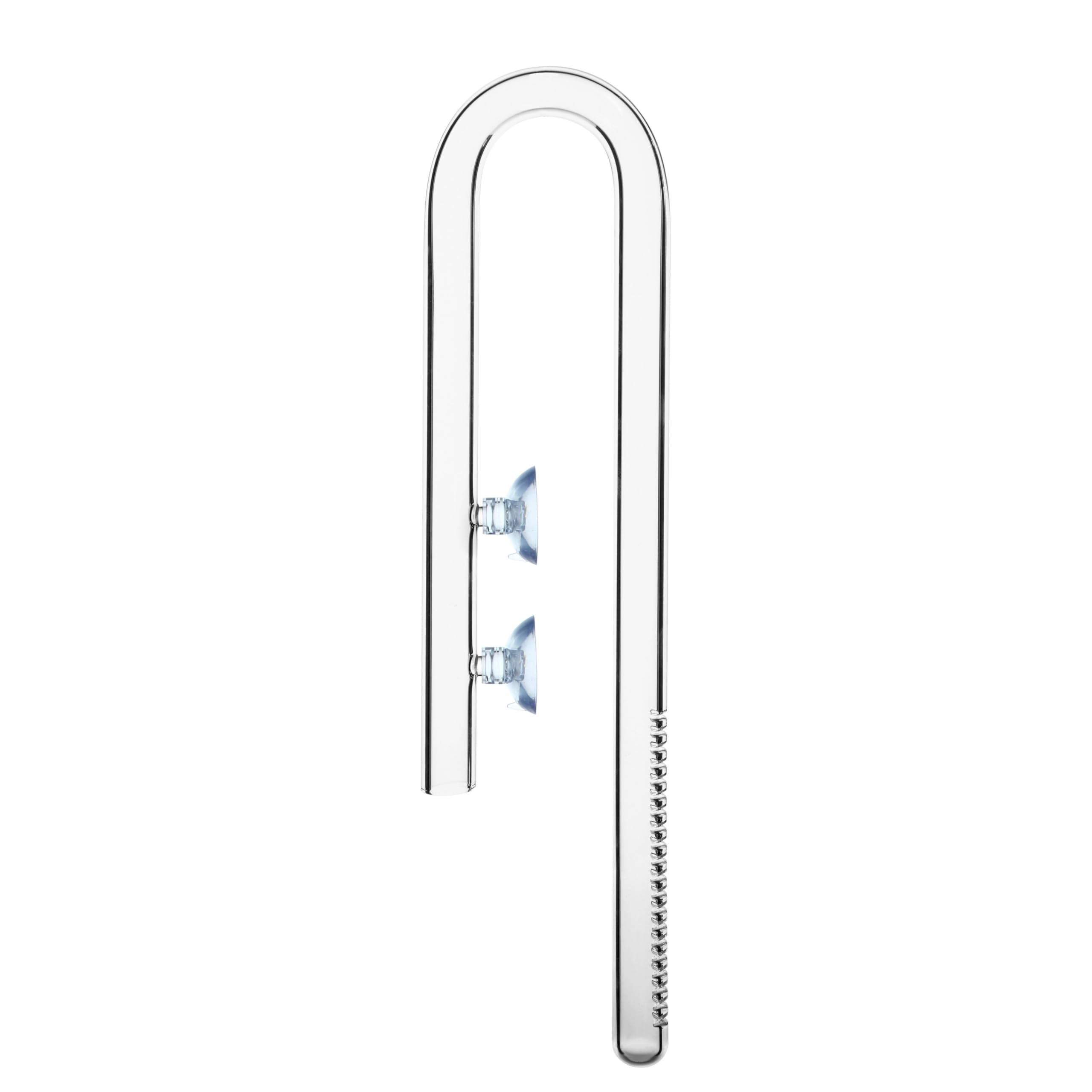 JARDLI Glass Inflow Aquarium Lily Pipe (17mm for 5/8''(16/22mm) tubing)