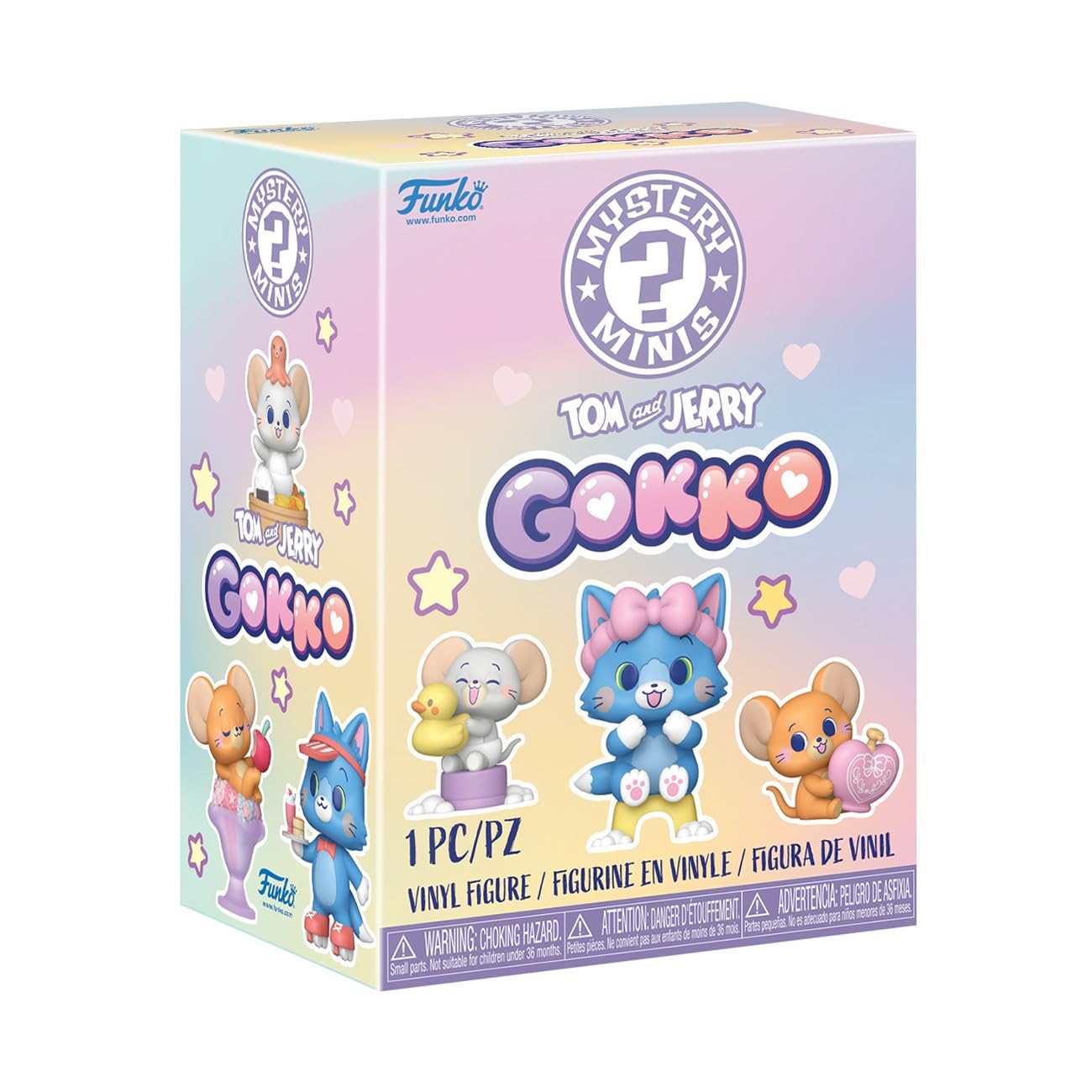 Funko Mystery Mini: Tom & Jerry Gokko - Tom, Jerry, Nibbles and more - 1 of 12 to collect - Styles Vary - Collectable Vinyl Figure - Gift Idea - Official Merchandise - Toys For Kids & Adults