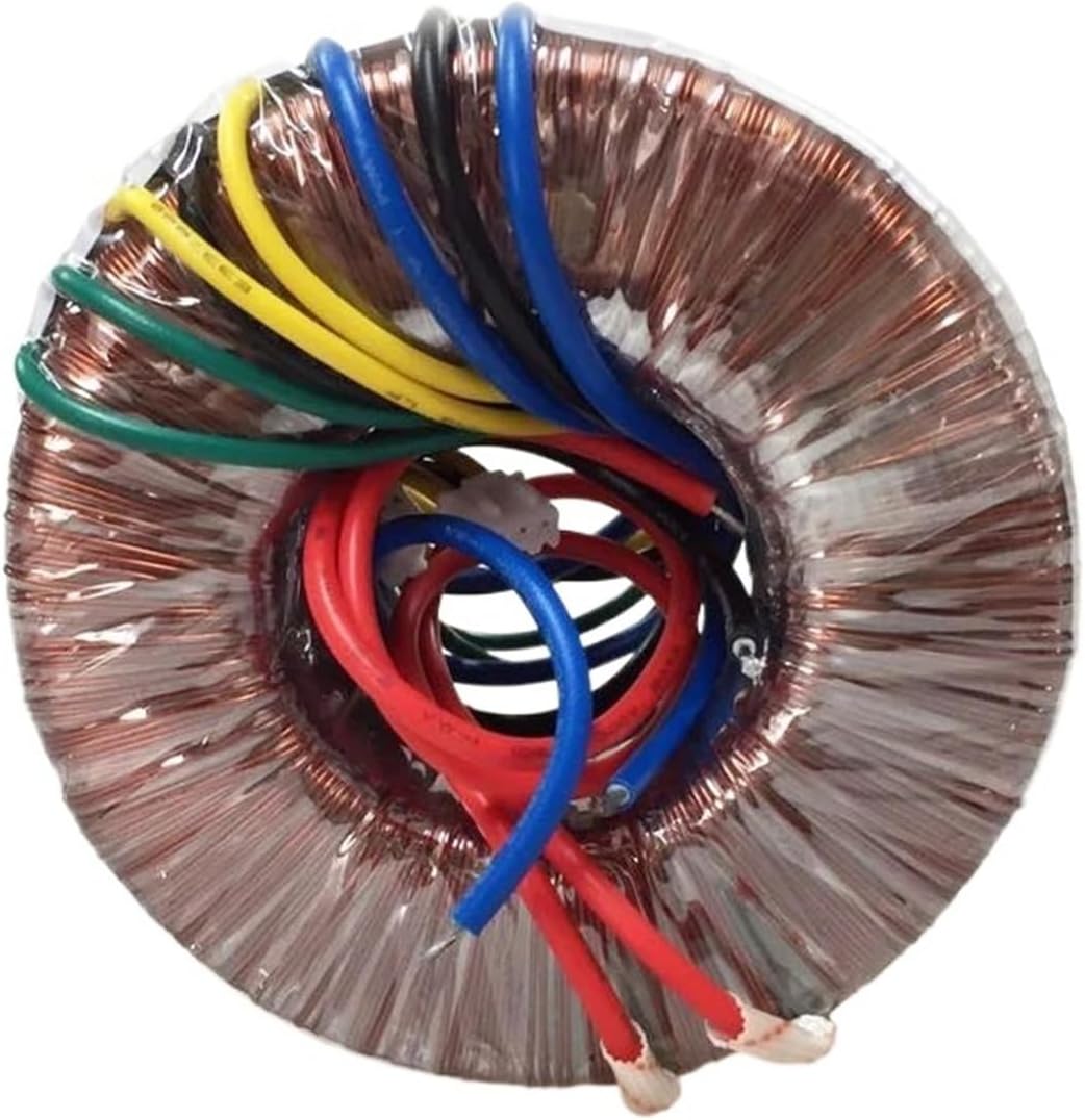 100W Toroidal Transformer 220V to 39V15V6V Power Amplifier Transformer Audio Power Supply(110V)