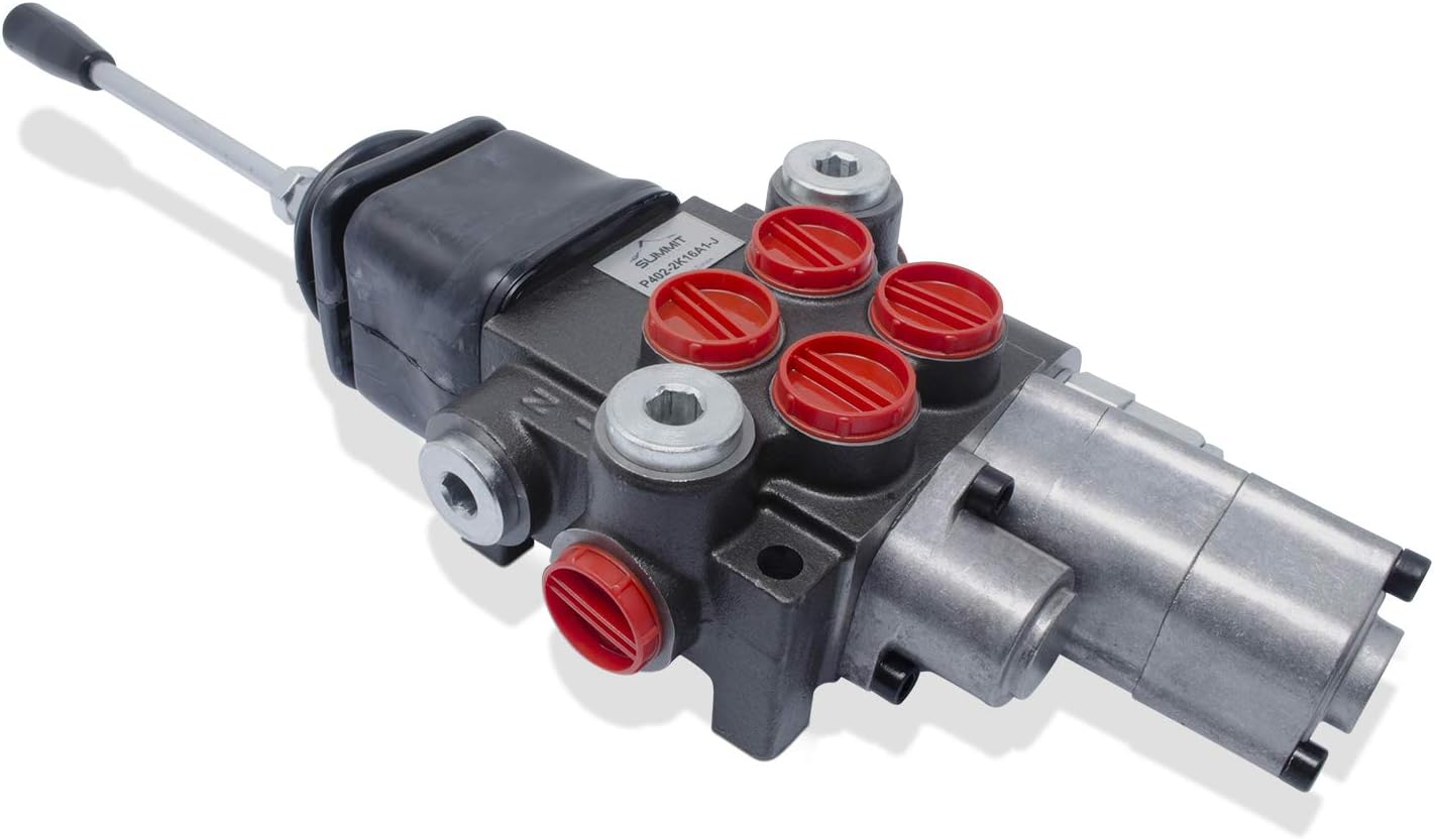 Hydraulic Control Valve Tractor Loader, Joystick, 2 Spool w/Single Float 11 GPM