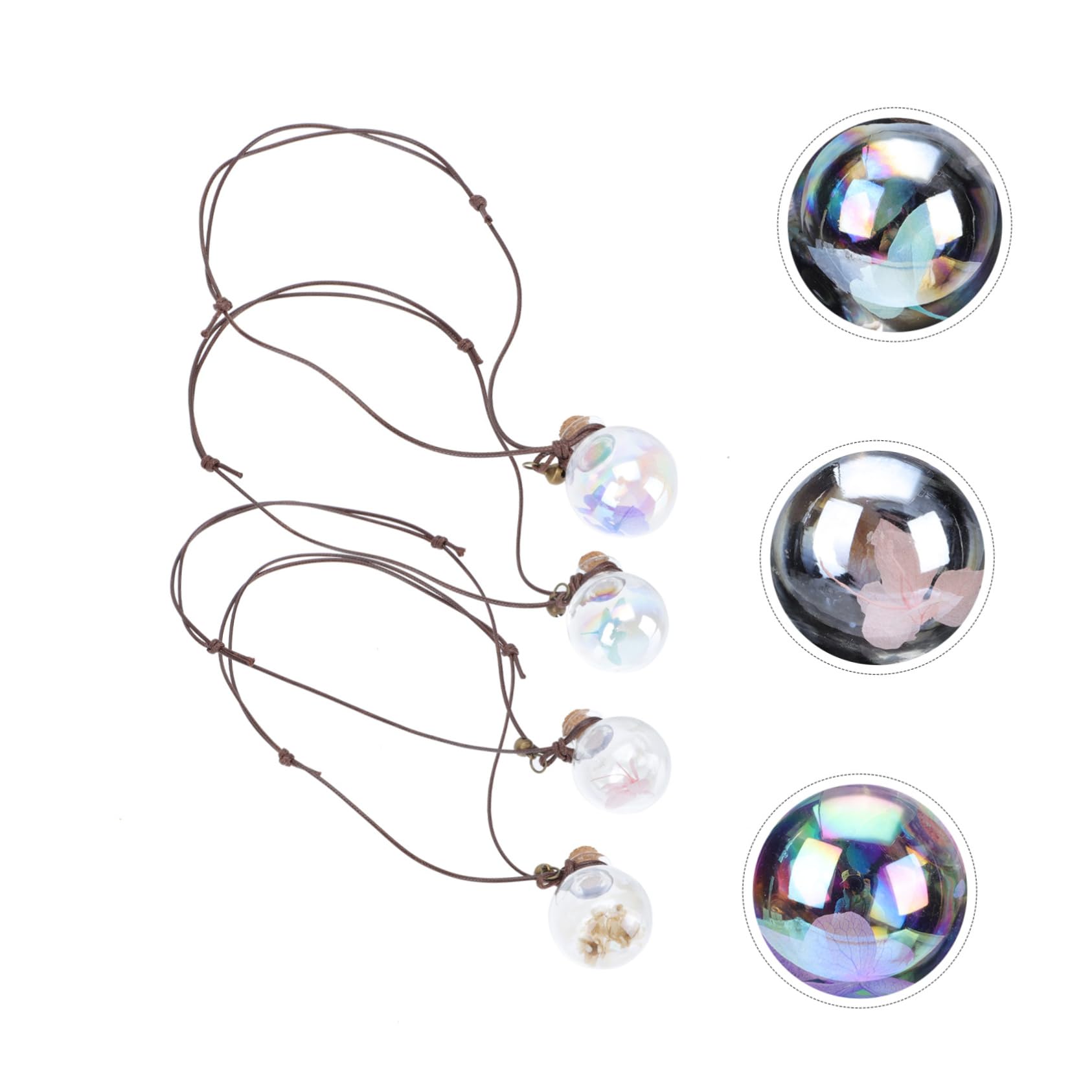 ULTECHNOVO 20piezas Perfume De Auto Colgante Aromaterapia y Flores Secas Decoración Para Coche y Hogar Fragancia Personalizable