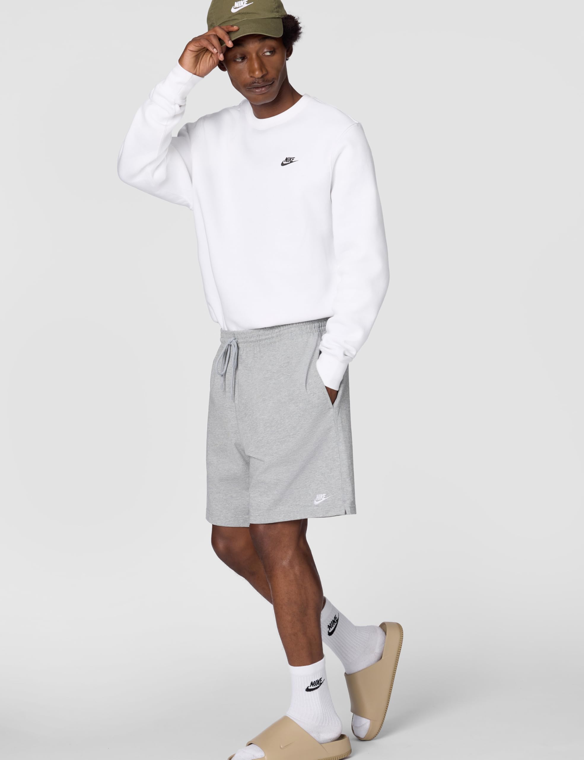 NIKE M Nk Club Knit Short - Shorty Mężczyźni