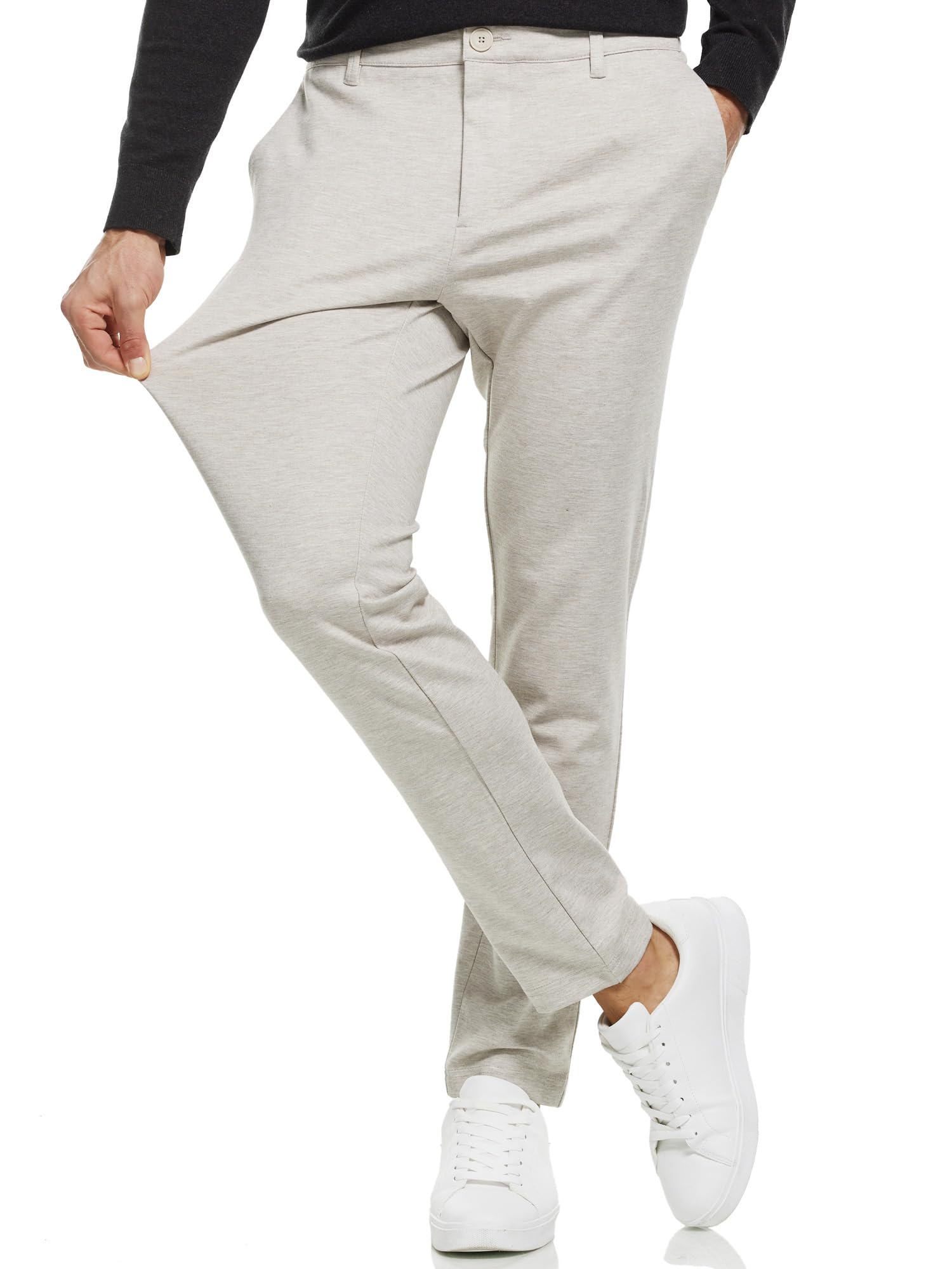 JEFF Hombres JFEzra Pantalón de Tela con 4 Bolsillos