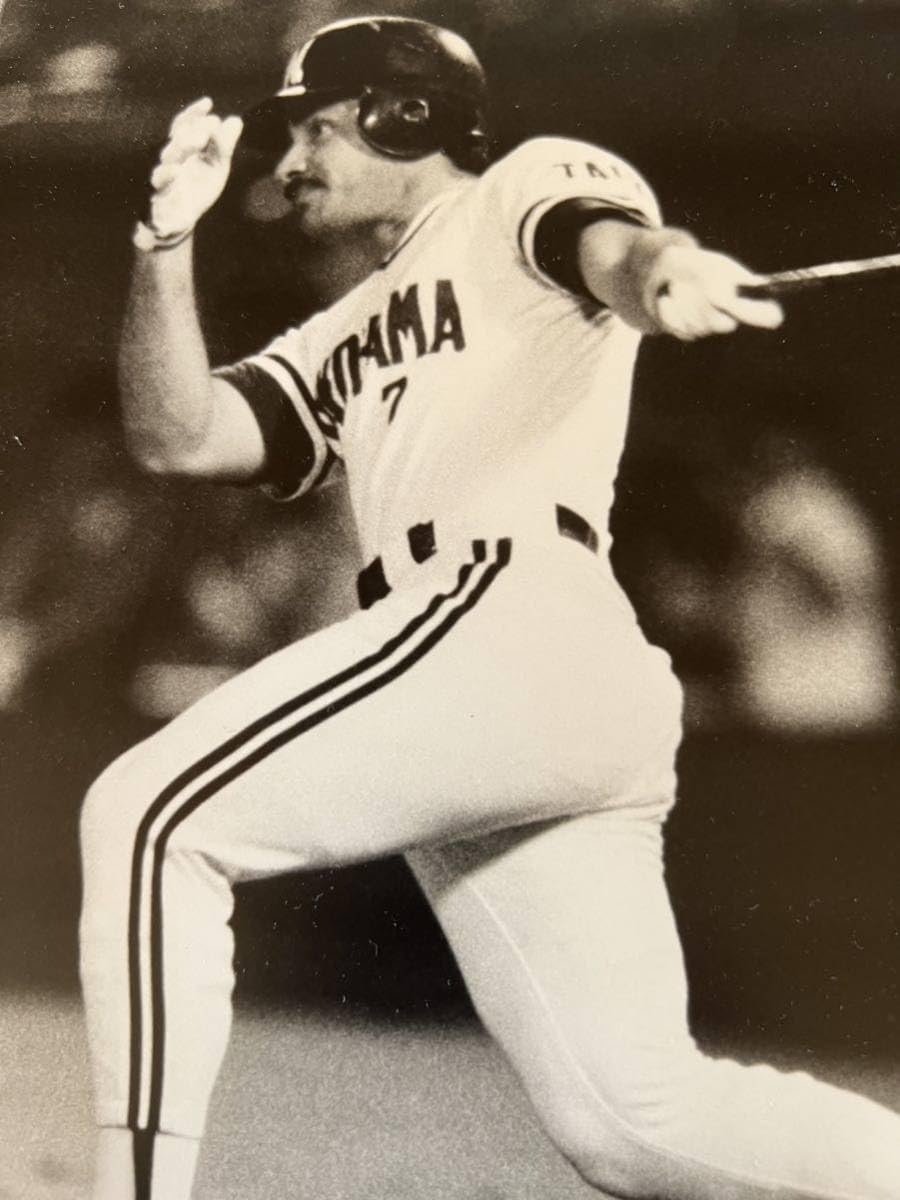 大洋ホエールズ　当時物　ベイスターズ　DeNA Amazon.co.jp: 大洋ホエールズ カルロス・ポンセ フォトパネル 当時物