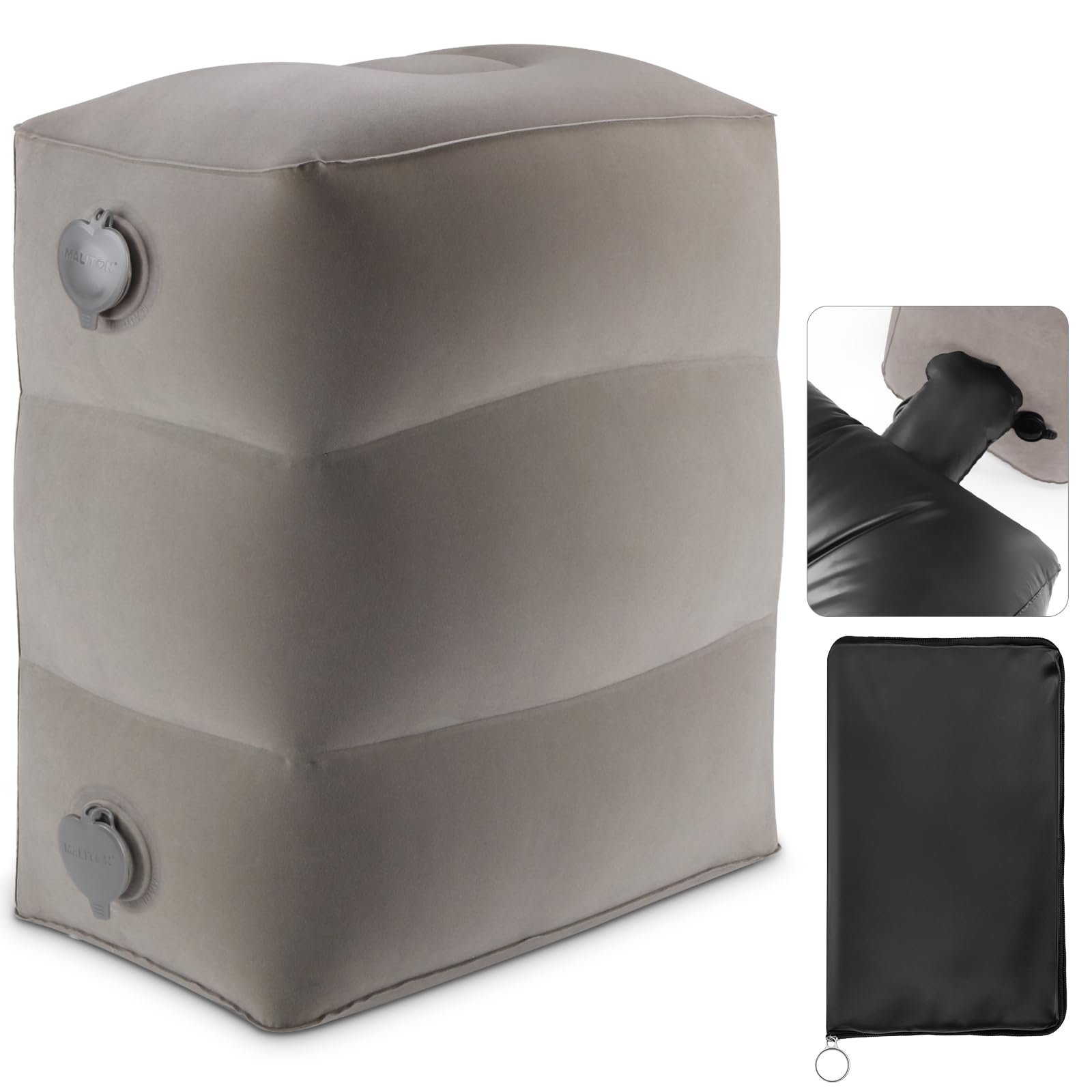 Maliton Inflatable footrest with Pump