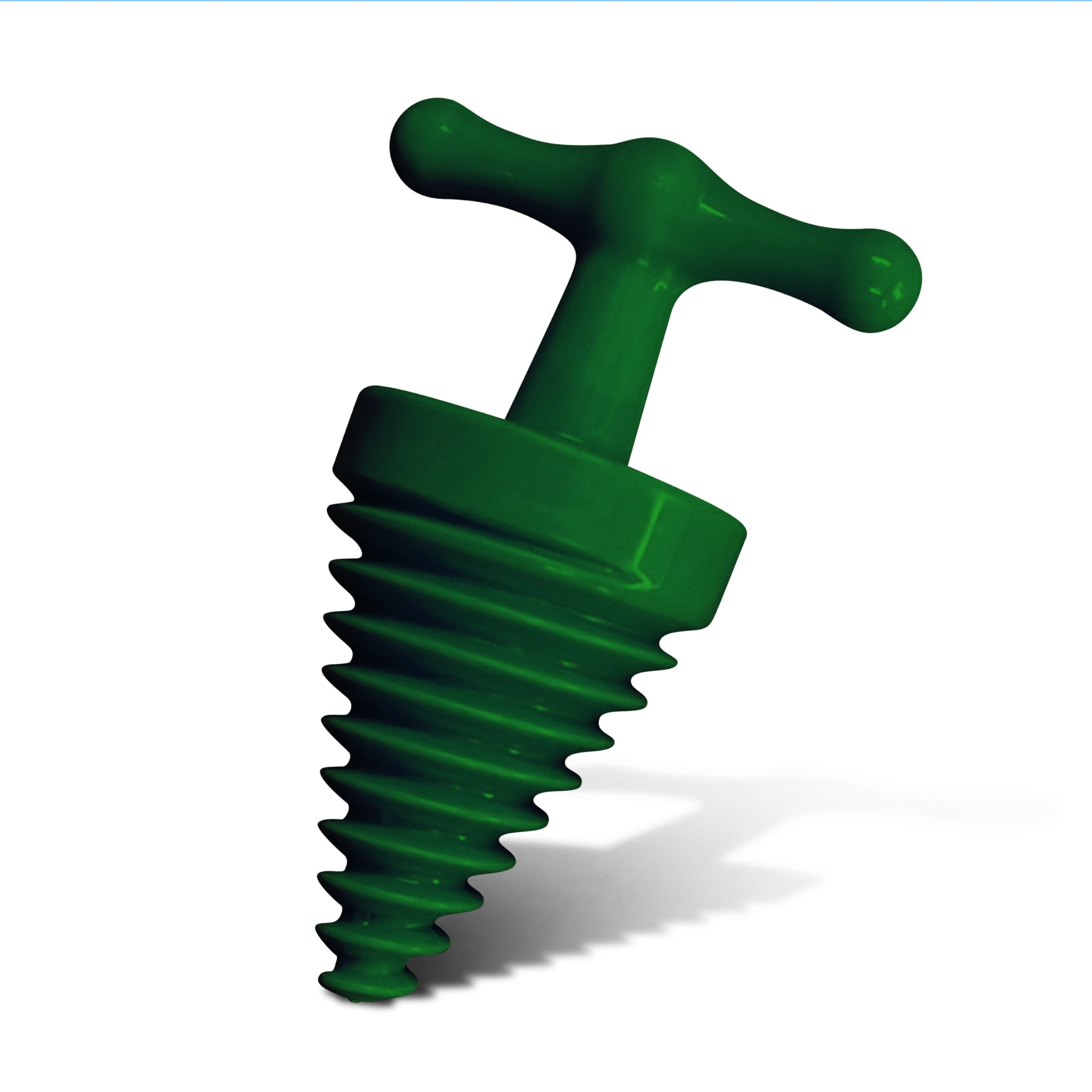 OTICA Dual-Use Mouth Opener – For Emergency Anesthesia, Oral Therapy & Gutka Rehab | Spiral Jaw Stretcher with Easy-Grip Handle (Green)-image-3