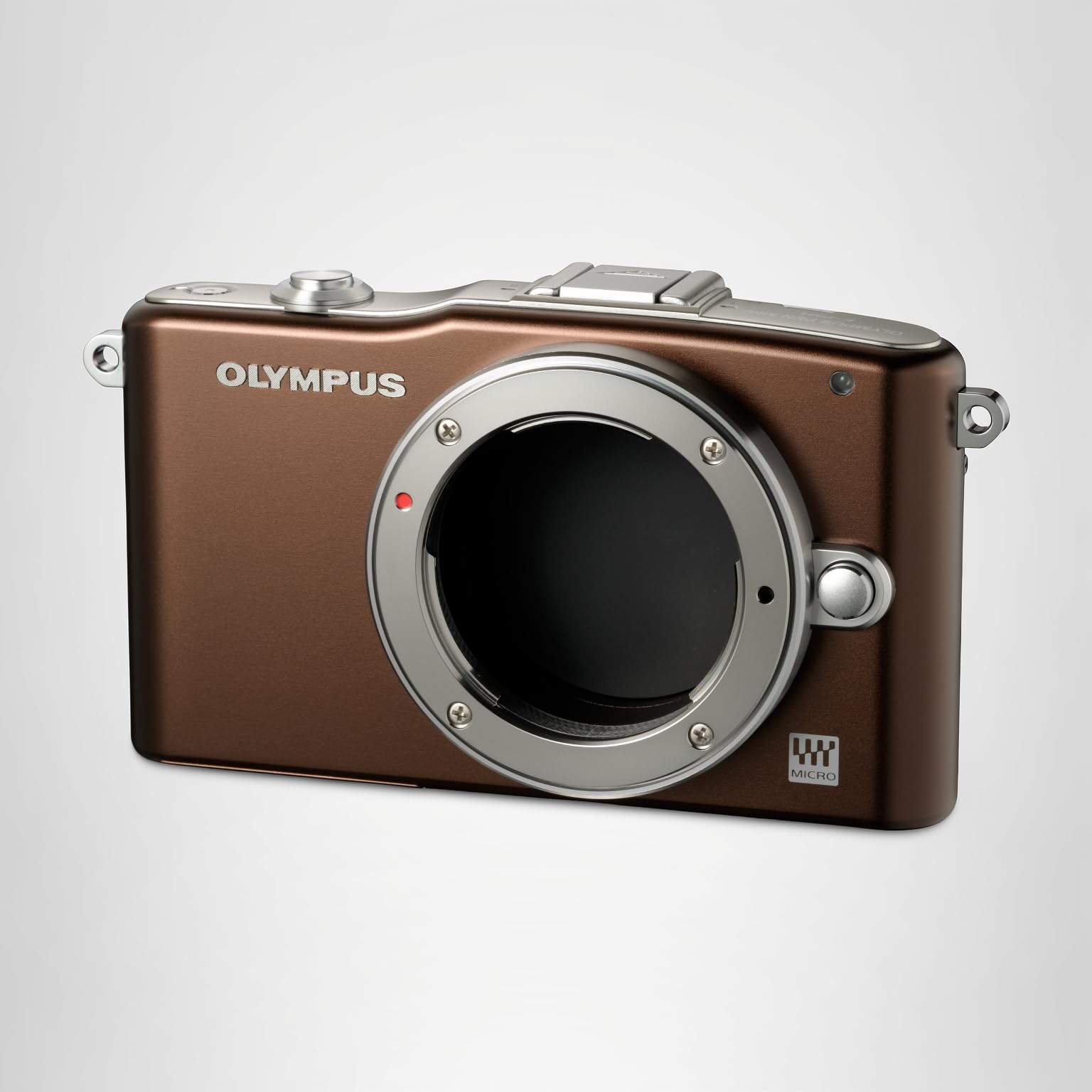 Amazon | OLYMPUS ミラーレス一眼 PEN mini E-PM1 ボディ ブラウン E