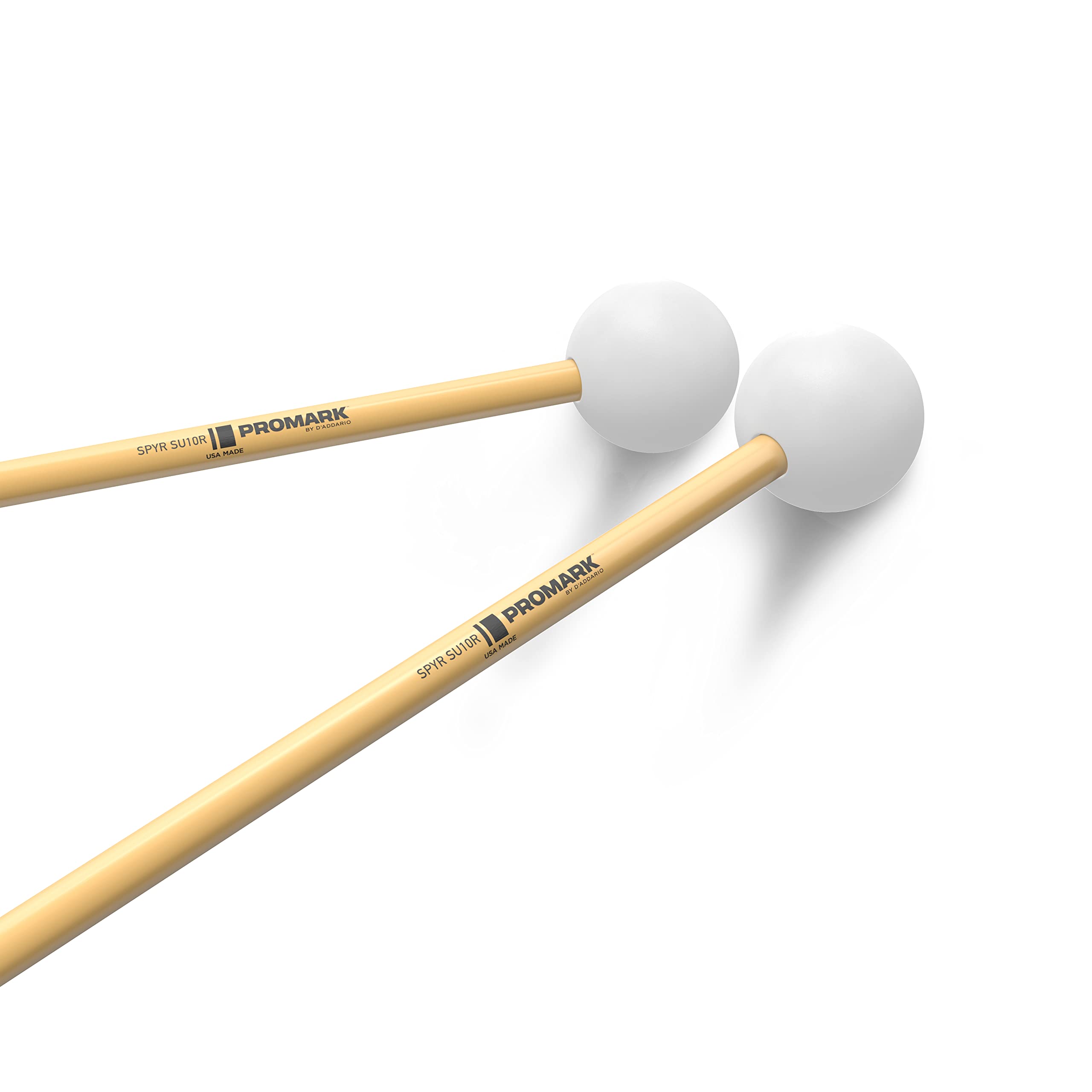 Promark SPYR SU10R Medium Delrin® Xylo/Bell Mallet, Gold