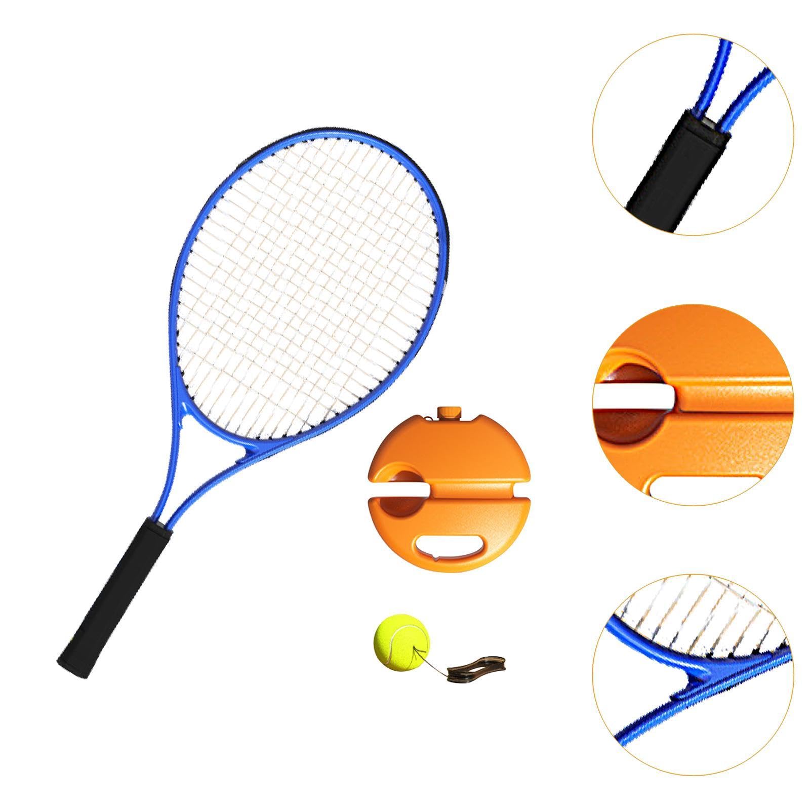 Pallina per Allenamento Individuale per Adulti con Corda, Dispositivo di Allenamento Tennis per Esercizi All'aperto