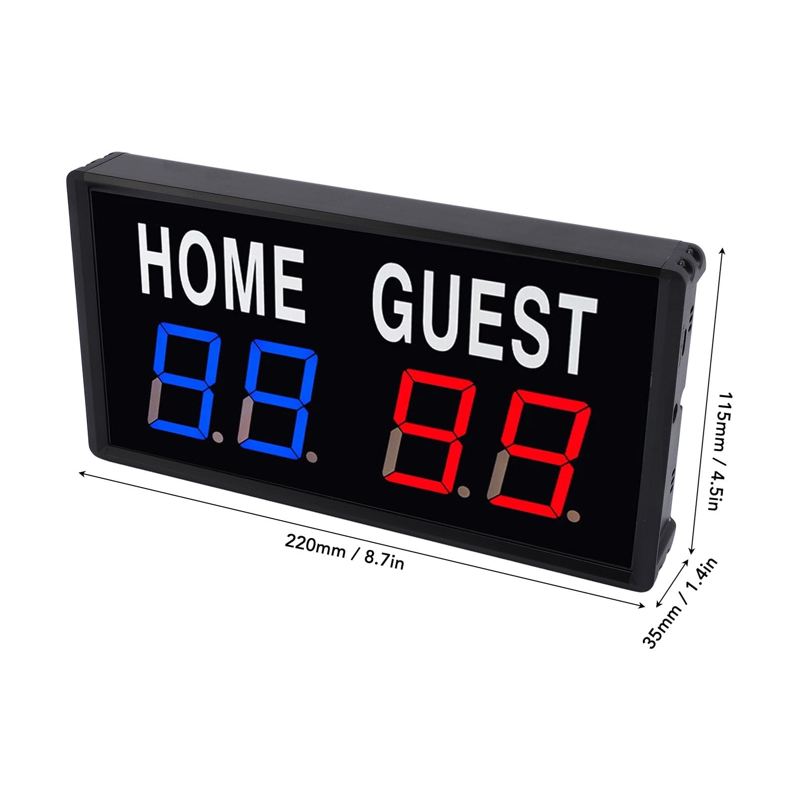 YUYTE Tabellone Elettronico Segnapunti LED, Display a Distanza con