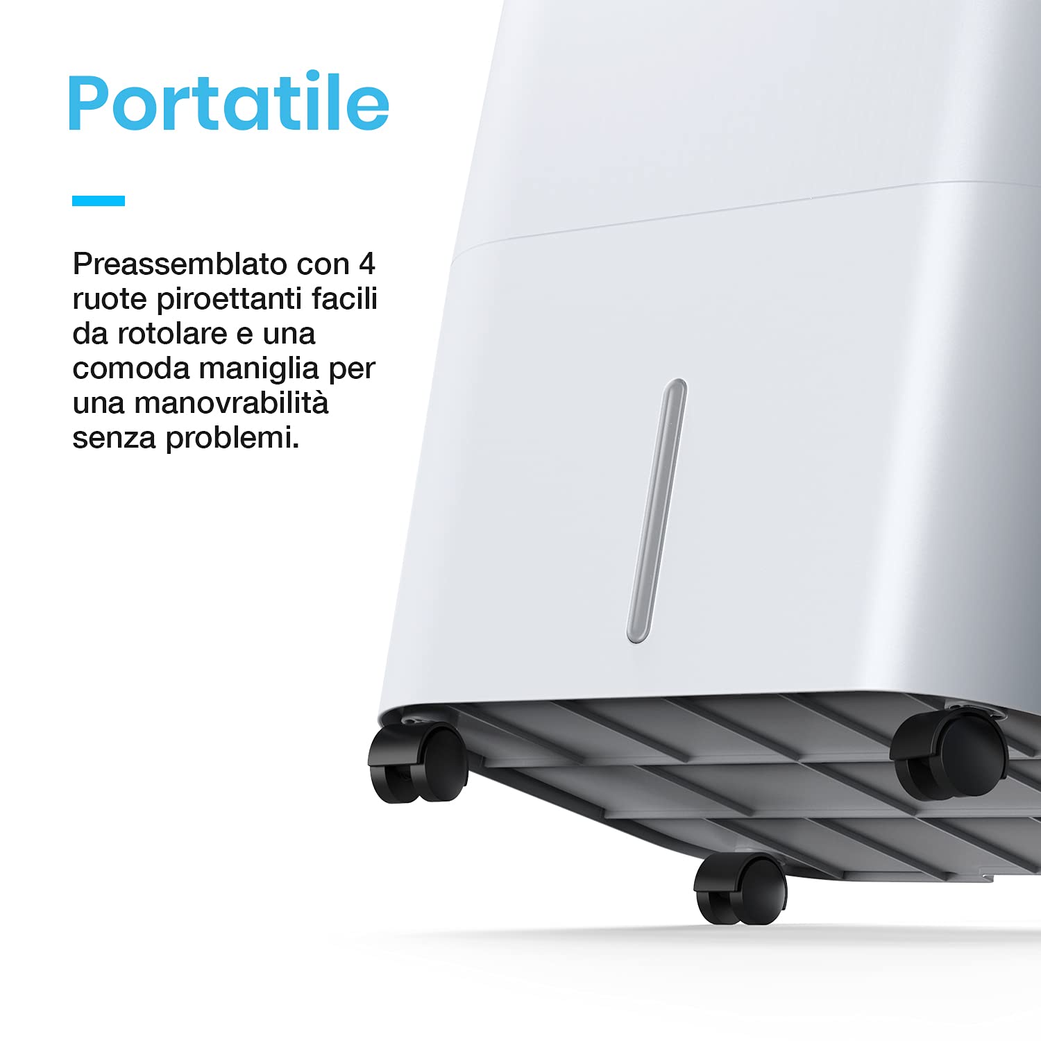 Pro Breeze Raffrescatore Evaporativo 10L con 4 Modalità Operative, 3 Velocità della Ventola, Pannello di Controllo e Telecomando