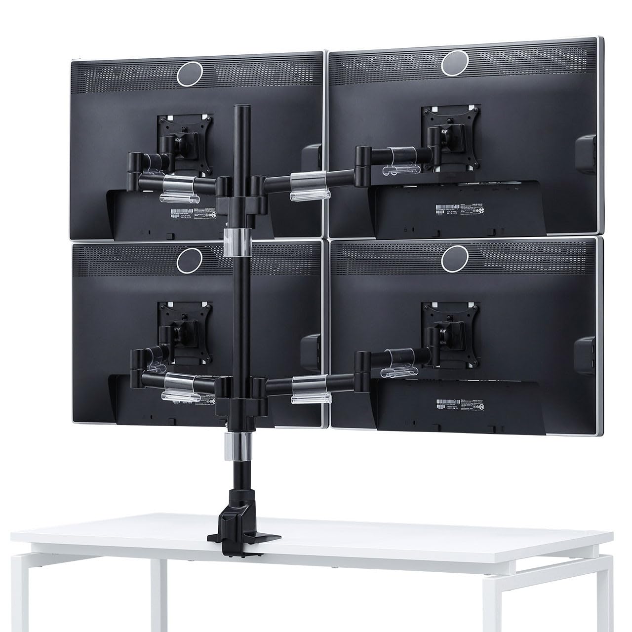 Amazon.co.jp: サンワサプライ 水平多関節液晶モニタアーム 4面 CR