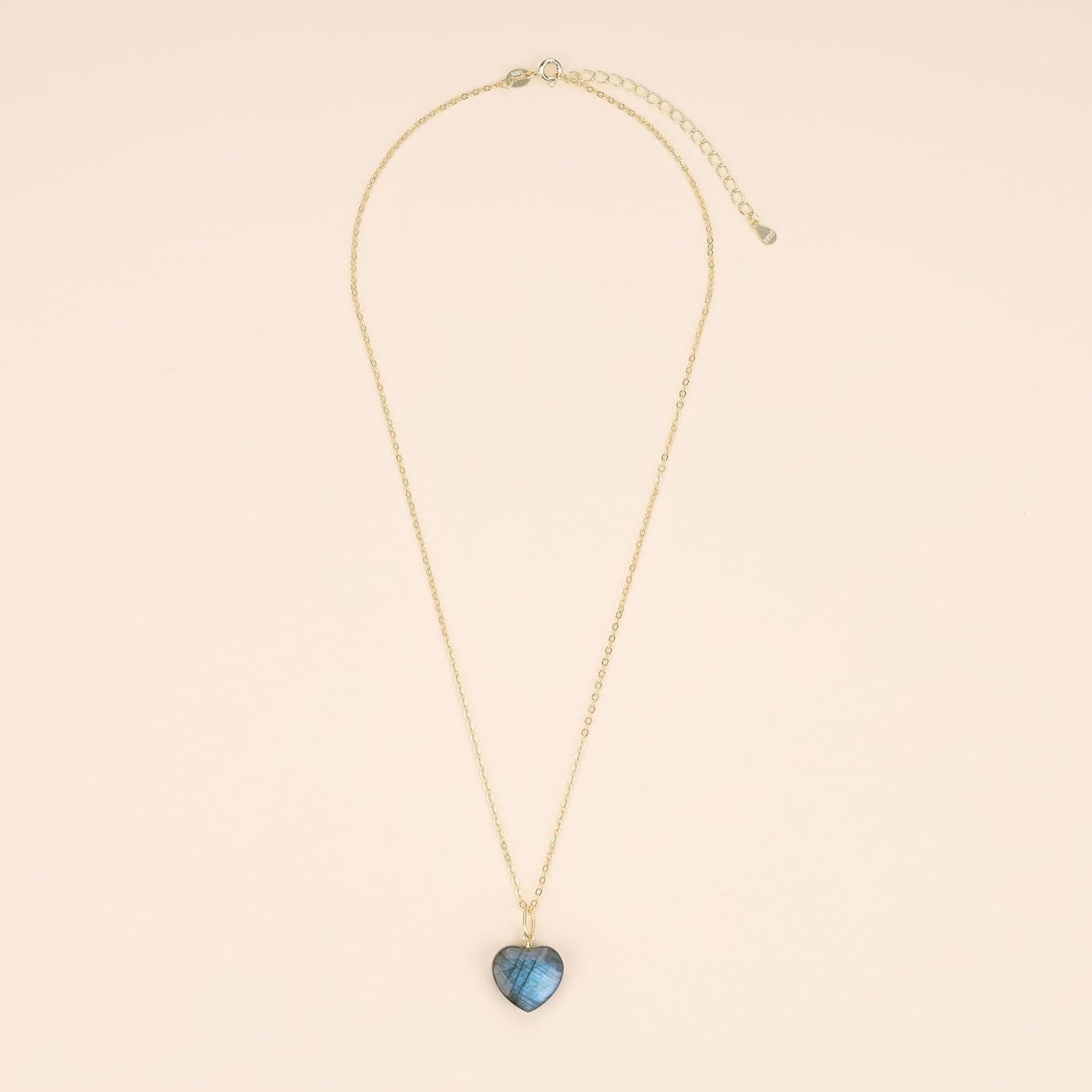 COAI 14K Gold Plated 925 Sterling Silver Necklace for Women, Heart Necklace for Women - Image 4