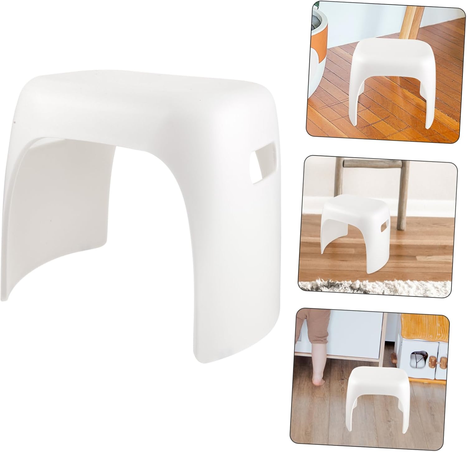 Small Stool for Kids Lightweight Portable Stool White Strong Load-Bearing Ability Random Style