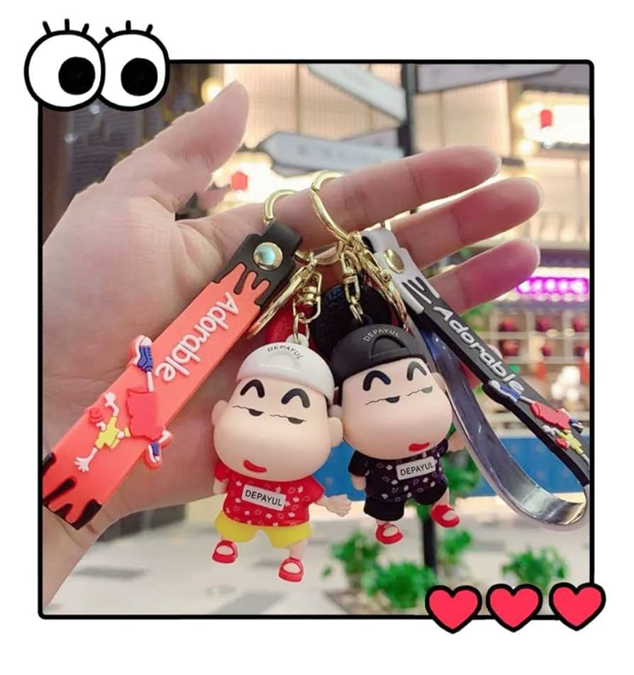 Amazon.co.jp: キーホルダー ストラップ クレヨン しんちゃん