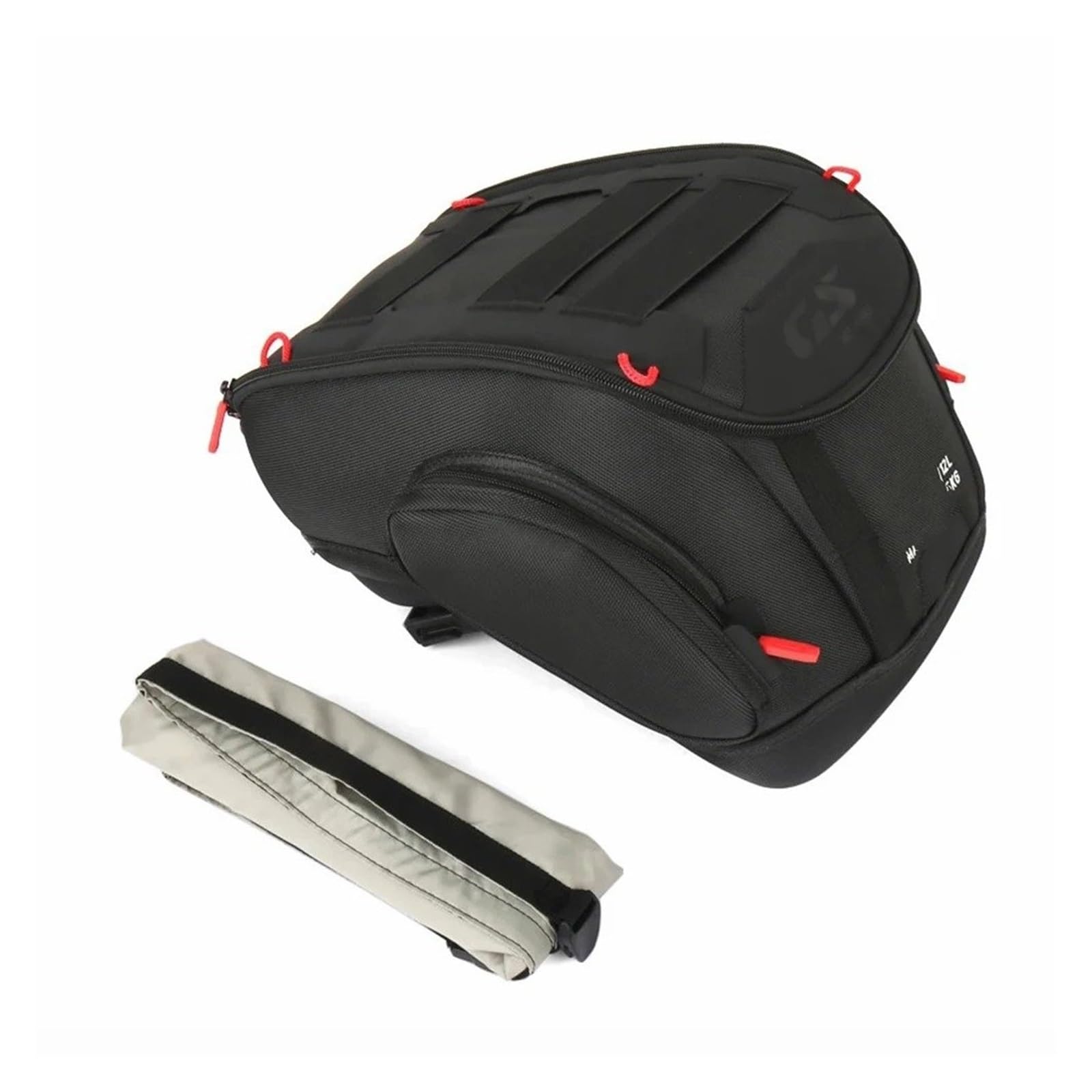 Motorradtasche Gepäcktaschen Für R1300GS R1300 GS R 1300 GS ADV R1300 GS Adventure 2024 2025 Wasserdichter 12L-Tankrucksack Mit Schnellverschluss-Kit In Schwarz Motorradzubehör Motorrad Hecktasche