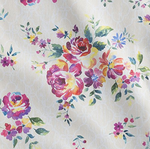 Maison d' Hermine Cloth Napkins Set of 4 100% Cotton Everyday Reusable Square Napkins Cloth Washable Dinner Party Wedding Restaurant Gifts for Mothers Day (Rose Garden - Image 3
