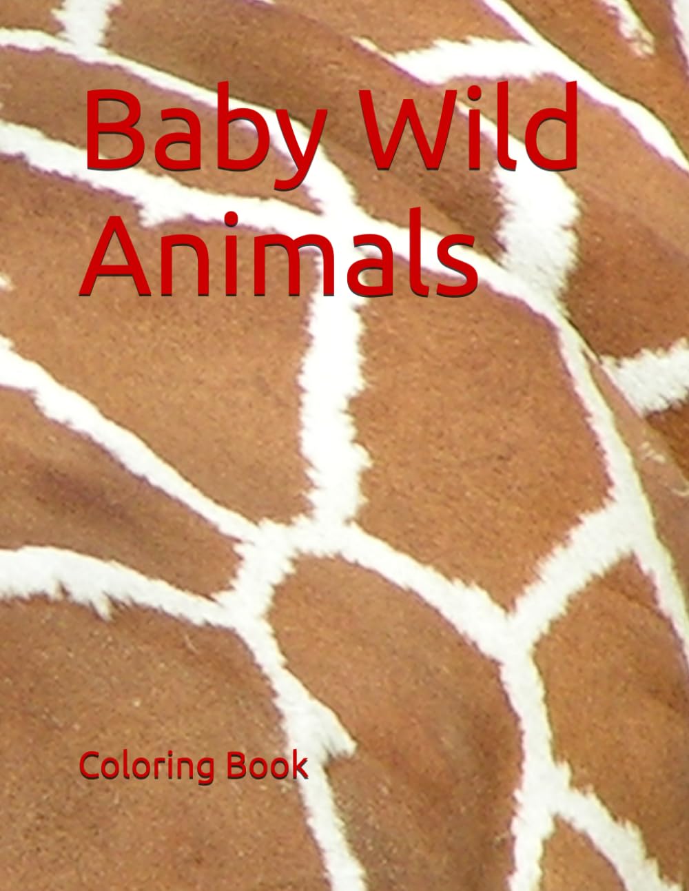 Baby Wild Animals Coloring Book