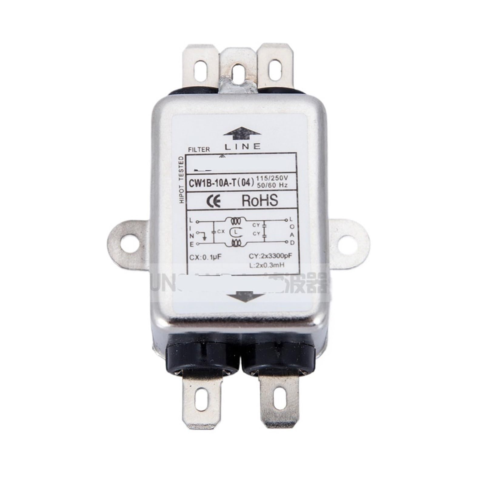 Filtre d'alimentation 220V CW1B-10A pour protéger les équipements contre les surtensions