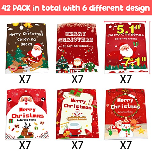 Mczan MCZAN0721 42 Pack Christmas Holiday Coloring Books thumb #2