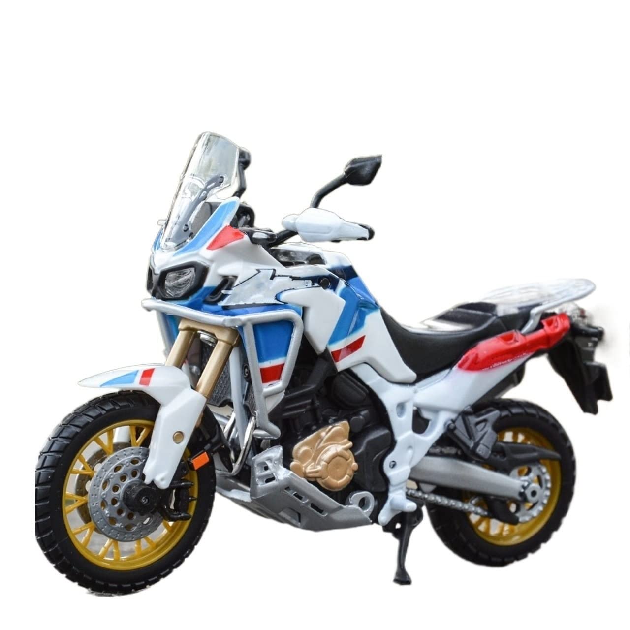 SEYXF Motorbike Toy Motorcycle Model Toys 1:18 for H-onda Africa Twin Adventure Static Die Cast Vehicles Collectible Hobbies