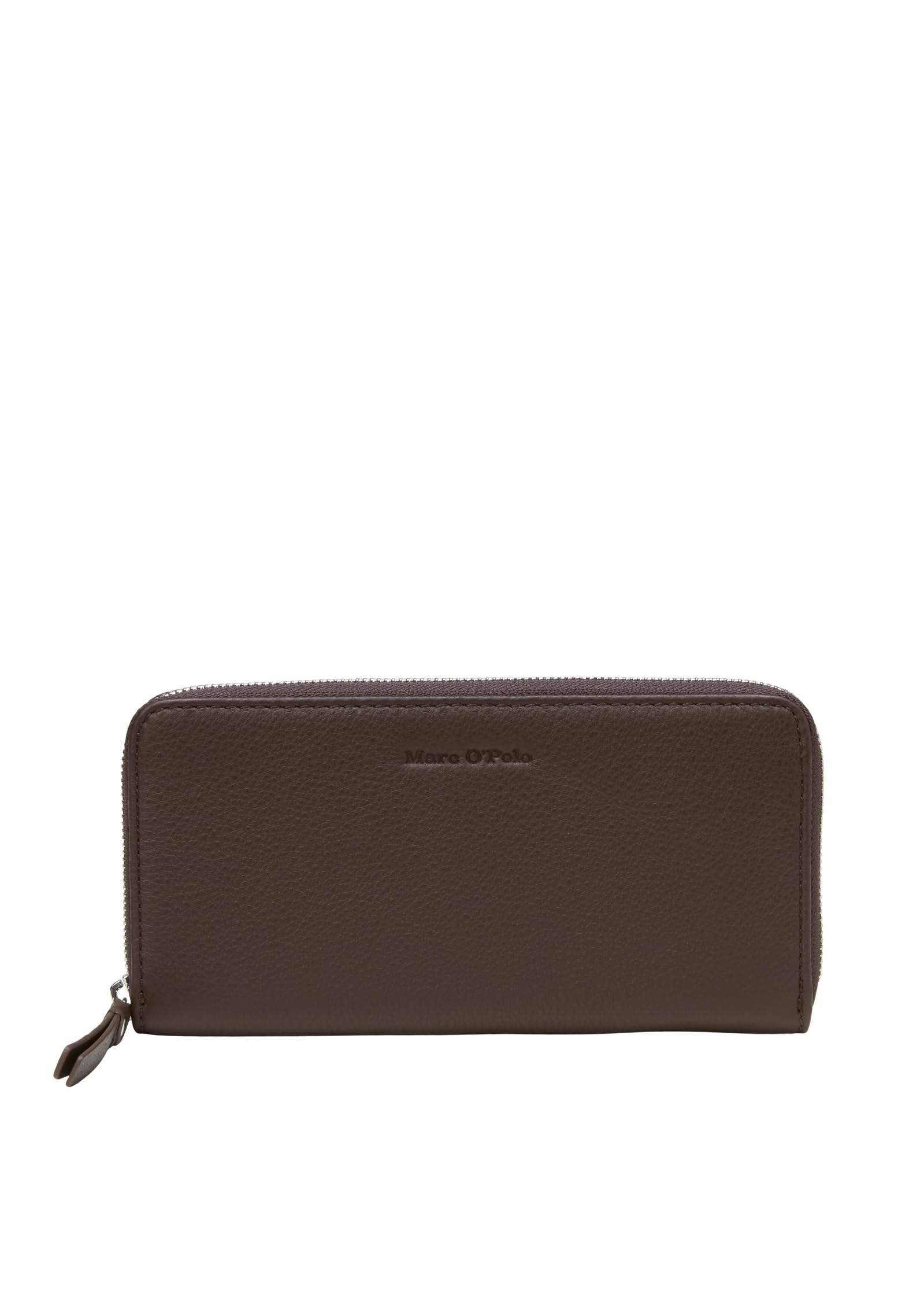 Marc O'Polo Damen 51019905301110 - Fundas para Tarjetas de Viaje para viajeros, marrón, Zip Wallet L
