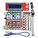 WOWOONE CNC 3D Printer Kit for Arduino Mega 2560 R3 RAMPS 1.4 Controller LCD 2004 + 6X Limit Switch Endstop 5 A4988 Stepper Driver 3D Printerarduino arduino