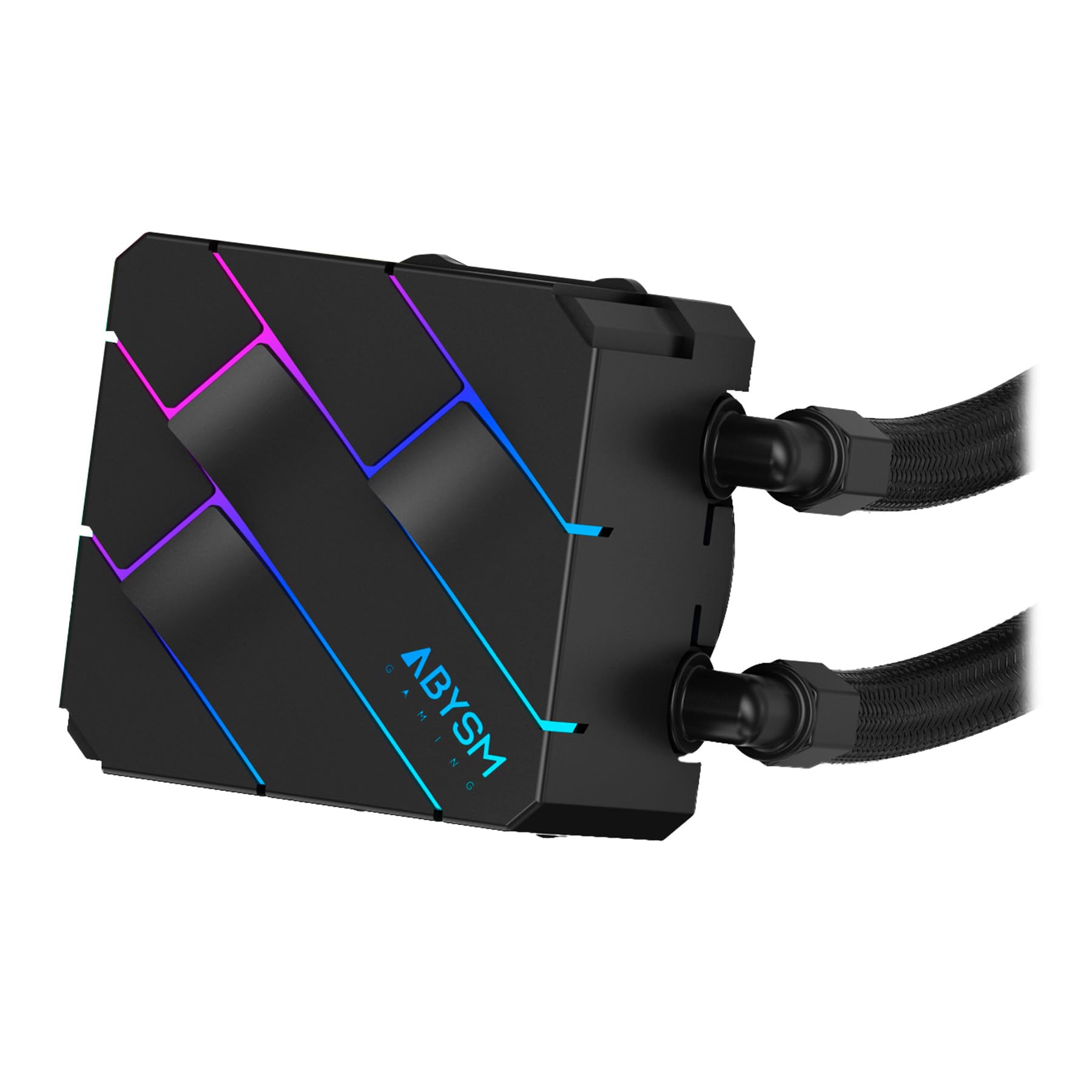 ABYSM Gaming Oceanic Tide 240 Black Refrigeración Líquida ARGB 240mm | 2 Ventiladores PWM 120mm, TDP 250W, Compatible Intel LGA 1851 / 1700/1200, Compatible AMD AM5/AM4