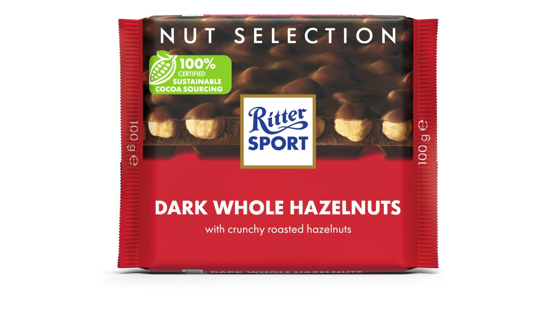 Ritter Sport Dark Chocolate with Whole Hazelnuts