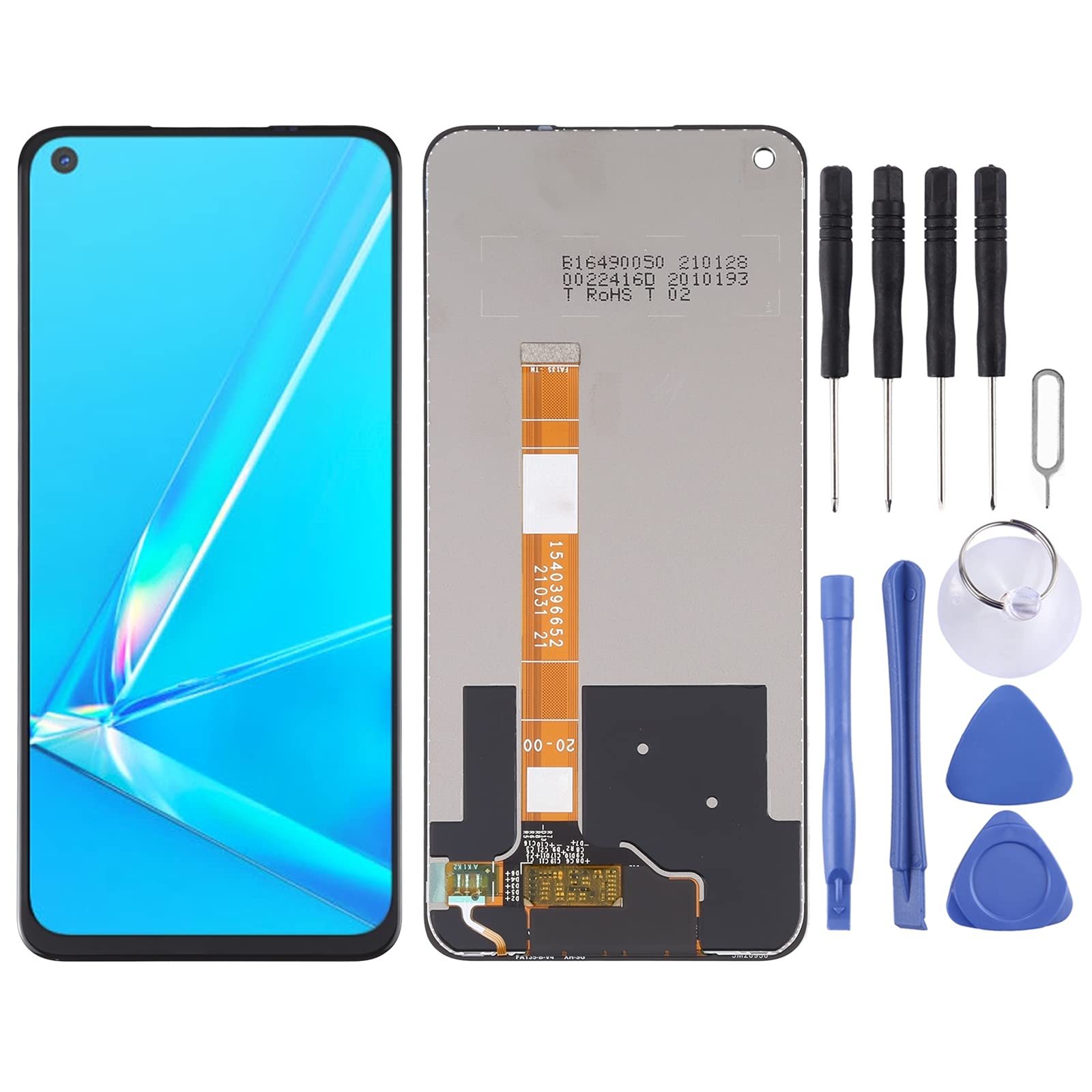 youanshanghang Phone Internal Accessories LCD Screen and Digitizer Full Assembly for Oppo A92