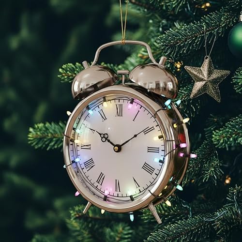 Miniatura 5 de Adorno de Navidad personalizado para impresora de oficina, máquina de fax, adorno colgante plano, decoración de trabajo de vacaciones, regalos para