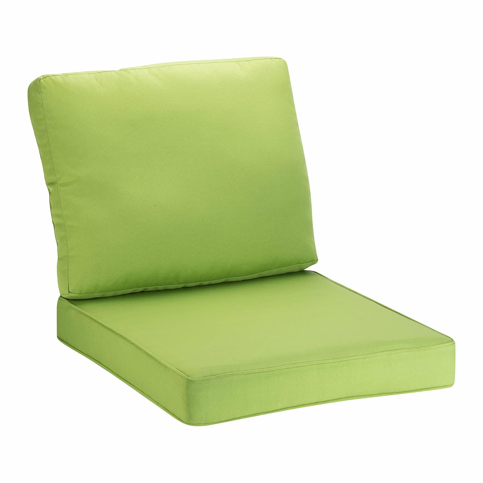 JMGBird Outdoor Chair Cushion Tufted Pillow, Outdoor Seat Cushion Set 19"x19" Outdoor Cushions for Patio Furniture