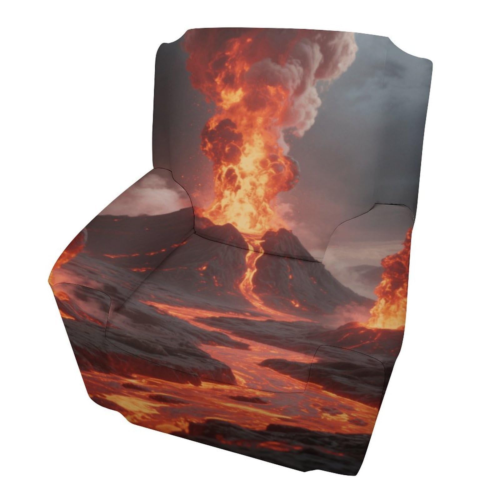 Fekiloot Style Volcanic Plateau Couch Cover Sofa Cover Sofa Slipcover