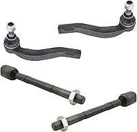 Vista 166 de TRQ - Juego de barras de acoplamiento delanteras interiores y exteriores