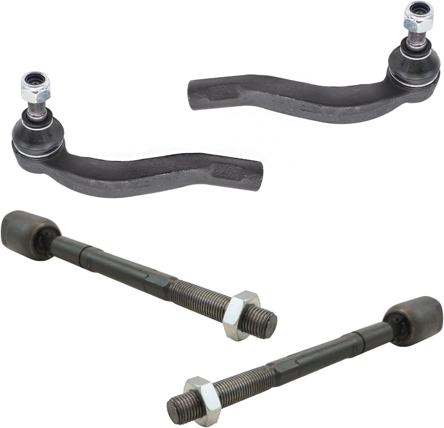 Front Tie Rod Set Compatible with 1995-2000 Lexus LS400